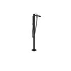 Hansgrohe 75445671 Vivenis Floor Mounted Tub Filler with 1.75 GPM Hand Shower in Matte Black (Rough Sold Separately)