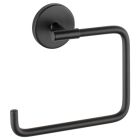 Delta 759460-BL Trinsic Towel Ring In Matte Black