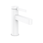 Hansgrohe 76010701 Finoris 1.2 GPM Deck Mounted Single Hole Bathroom Faucet 100 with Pop-Up Drain in Matte White