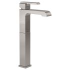 Delta 767LF-SS Ara® 1.2 GPM Deck Mounted Single Handle Vessel Bathroom Faucet in Stainless