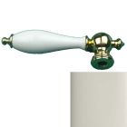 Kohler 77888-SN Lever Handle Assembly with Biscuit Insert in Satin Nickel