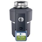 Insinkerator 79403-ISE Evolution Septic Assist Garbage Disposal, 3/4 HP in Black Enamel/Gray