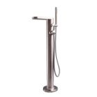 Barclay 7956-SP McWay Freestanding Thermostatic Tub Filler & Mounted Application, Polished Stainless 