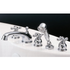 American Standard 7970.732.299 Deck Mount Tub Filler, Polished Chrome/Polished Brass