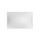 Scarabeo 8039 Tsunami Ceramic Wall Mounted or Vessel Bathroom Sink 28" X 18" in White