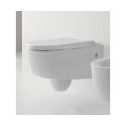 Scarabeo 8048C41 Tizi Wall-Mounted Toilet In White