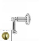 Jado 816119.113 3/4" Wall Valve Right Hand, Ultra Brass