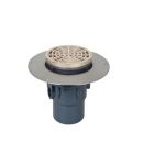 Sioux Chief 822-3PNR Halo Drain 3" Inside Caulk Plastic Floor Drain in Nickel Bronze