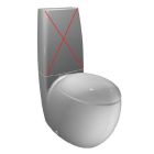Laufen 8.2297.6.200.250.1 Toilet Bowl Only in White (Tank and Seat Sold Separately)