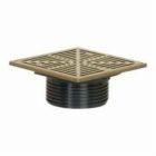 Sioux Chief 832-4HNQ 832 Finishline Drain Top Square In Nickel Bronze
