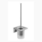 Dornbracht 83900730-00 Supernova Wall Toilet Brush Set In Chrome