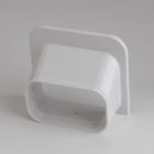 Rectorseal 85214 Slimduct 5.5" Soffit Inlet in White