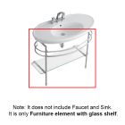 Villeroy And Boch 86970000 Furniture frame, 37 3/4'' x 31 7/8'' x 19 5/8''