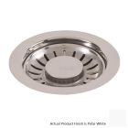 Franke 900-PWT Kitchen Sink Basket Strainer Drain Assembly in Polar White