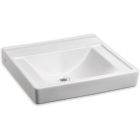 American Standard 9024000EC.020 Decorum Wall Mount Vitreous China Bathroom Sink in White