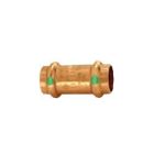 Viega 91347 3 inch Propress XL Bronze Coupling C x C with Stop