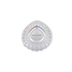 Moen 91751 Knob Insert Kit, Chateau 1 Handle Lav, Non-Pressure Balancing Shower, White & Chrome Insert
