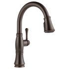 Delta 9197-RB-DST Cassidy Single Handle Pull-Down Kitchen Faucet With Shieldspray Technology In Venetian Bronze