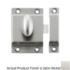 Merit Metal 9280 SN Cupboard Turn in Satin Nickel