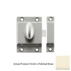 Merit Metal 9281.5 US3 Cupboard Turn in Polished Brass 