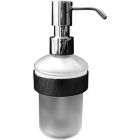 Duravit 99161000 D-Code 2.24" Wall Mounted Soap Dispenser in Polished Chrome