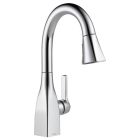 Delta 9983-DST Mateo Single Handle Pull-Down Bar / Prep Faucet In Chrome
