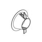 Toto 9AU323-A Pressure Loss Ring for Wall Hung Bowls