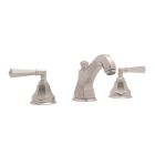Rohl A1908LMSTN-2 Palladian High Neck Widespread Lavatory Faucet in Satin Nickel