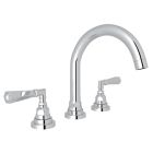 Rohl A2328LMAPC-2 San Giovanni C-Spout Widespread Lavatory Faucet in Polished Chrome
