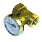 Uponor A2610020 Wirsbo TruFlow Manifold Loop Temp Nipple with Thermometer