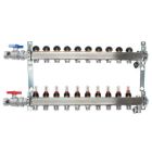 Uponor A2701002 STL 10 LP MANIF 1 W/FM&VLVStainless-steel Manifold Assembly, 1 wit