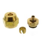 Uponor A4020313 5/16 inch QS-style Fitting Assembly - R20 thread