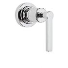 Rohl A4212LMAPCTO Lombardia Trim for Volume Control and 4-Port Dedicated Diverter with Metal Lever Handle in Polished Chrome (Rough Sold Separately)