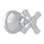 Rohl A4812XMAPCTO Palladian Trim for Volume Controls and Diverters with Cross Handle in Polished Chrome (Rough Sold Separately)