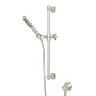 Rohl AKIT8073XPN Spa Shower San Giovanni Single-Function Handshower Set in Polished Nickel