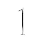 Agape ARUB0952LA Square Bathtub Floor Mixer in Chrome