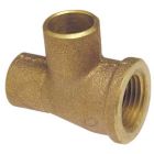Nibco B15945L Tee, Low-Lead Cast Bronze, C X Fnpt X C