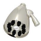 Rohl BI00059PN Spa Shower 8-Jet Calliano Adjustable Showerhead in Polished Nickel