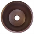 Linkasink C019 PN LinkaSink Large Flat Round In Polished Nickel