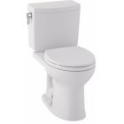 Toto CST453CUFG#01 Drake II 1G Round Front Bowl & Tank, Cotton White