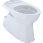 Toto CT474CUFG#01 Vespin II Universal Height Elongated Skirted Toilet Bowl with CEFIONTECT in Cotton White