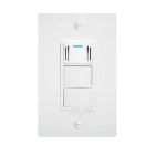 Panasonic FV-WCCS2-W WhisperControl Condensation Sensor with light (On/Off/Light) with Humidity Control, Countdown Timer and Manual On/Off Control in White