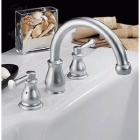 Delta DEL2769MCLHP Double Handle Roman Tub (Handles Sold Separately)