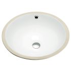 Emory and Bond EB215155 Under Counter Mount, Round Basin, with Overflow Hole, White