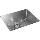 Elkay ECTRU21179TC Crosstown Stainless Steel 22-1/2" x 18-1/2" x 9", Single Bowl Undermount Sink Kit