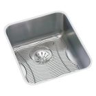 Elkay ELUH1316PDBG Lustertone Classic Stainless Steel 16" x 18-1/2" x 7-7/8", Single Bowl Undermount Sink Kit with Perfect Drain