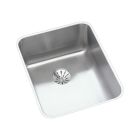 Elkay ELUH1418PD Lustertone Classic Stainless Steel 16-1/2" x 20-1/2" x 7-7/8", Single Bowl Undermount Sink with Perfect Drain