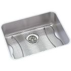 Elkay ELUH2115DBG Lustertone Classic Stainless Steel, 23-1/2" x 18-1/4" x 7-1/2", Single Bowl Undermount Sink Kit