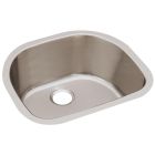 Elkay ELUH211810 Lustertone Classic Stainless Steel 23-5/8" x 21-1/4" x 10", Single Bowl Undermount Sink