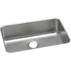 Elkay ELUH2416 Lustertone Classic Stainless Steel 26-1/2" x 18-1/2" x 8", Single Bowl Undermount Sink